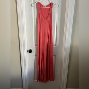 AG Jeans maxi dress. Small in coral.
